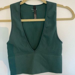 Aerie bluish green top